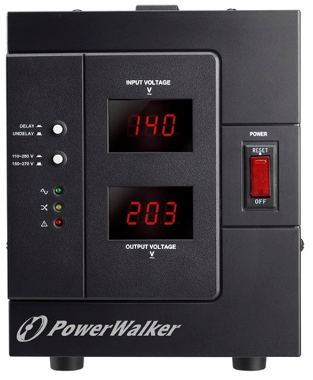 Power Walker POWERWALKER AVR 3000 SIV FR Automatinis kintamosios srovės įtampos reguliatorius ir stabilizatorius 3000VA 230V