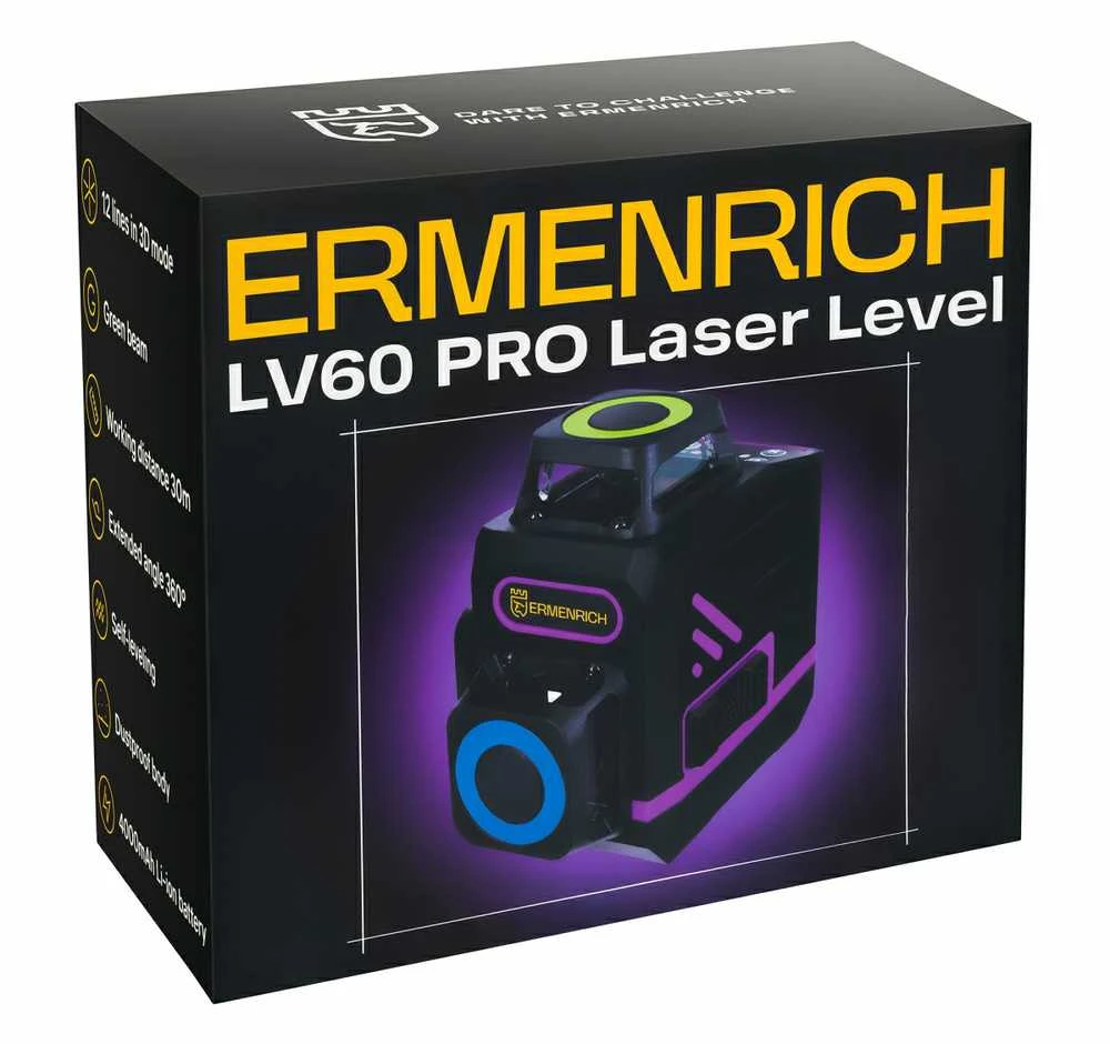 Ermenrich LV60 PRO lazerinis lygis