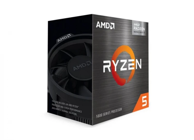 Procesorius AMD Ryzen 5 5600G, 3.9 GHz, AM4, 65W, modelis - 100 