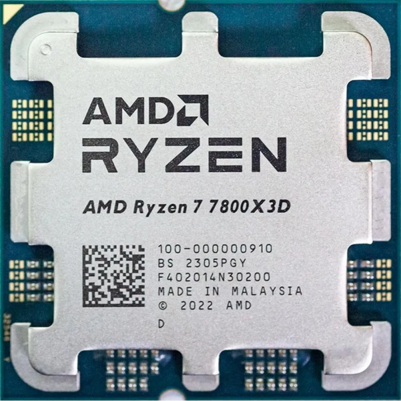 Procesorius AMD AM5 Ryzen 7 7800X3D/ 4,2 GHz 5,0 GHz Boost 8 x Core 16 x Threads 96 MB 120 W/TRAY