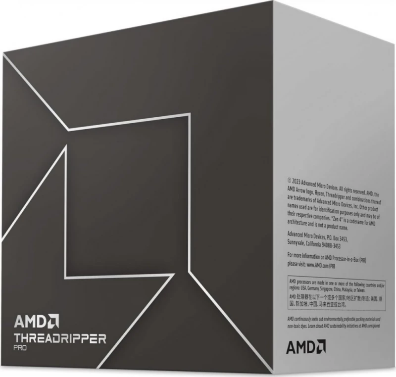 Procesorius - AMD Ryzen Threadripper Pro 7965WX, 4,2 GHz, 128 MB L3 (dėžutė)