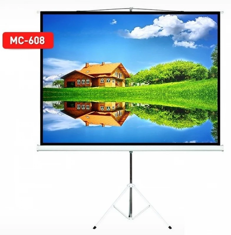 Maclean MC-608 Economy Budget Portable Projektoriaus ekranas su stovu 120'' 4:3