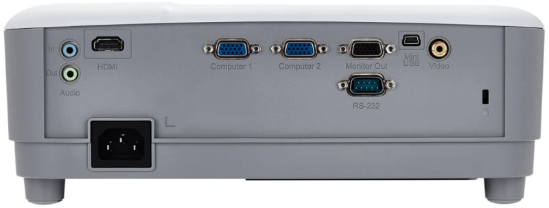 Projektorius ViewSonic PA503W (DLP, WXGA, 3600 ANSI, VGA x2, HDMI)