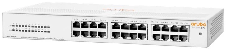 Šakotuvas Hewlett Packard (HP) Aruba Instant On 1430 R8R49A 24x 10/100/1000
