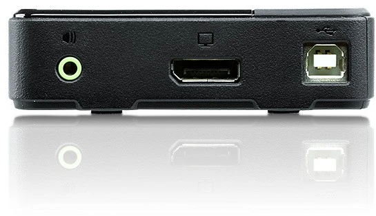 Aten 2 prievadų USB DisplayPort / garso KVM jungiklis (palaiko 4K UHD) | Aten | 2 prievadų USB DisplayPort / garso KVM jungiklis (palaiko 4K ir pridedami laidai)