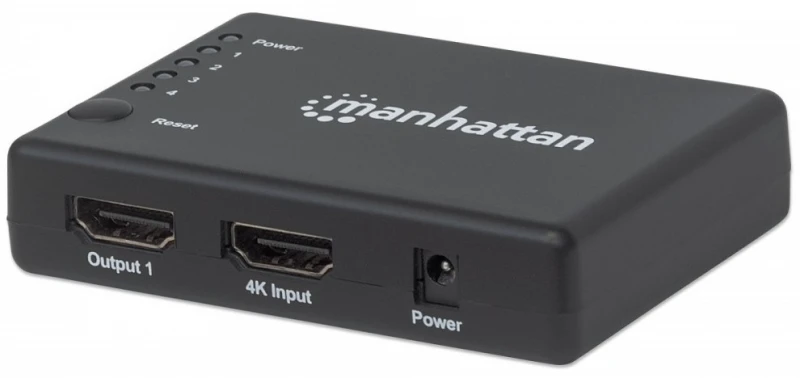 Manhattan 207706 vaizdo signalų daliklis HDMI 4x HDMI