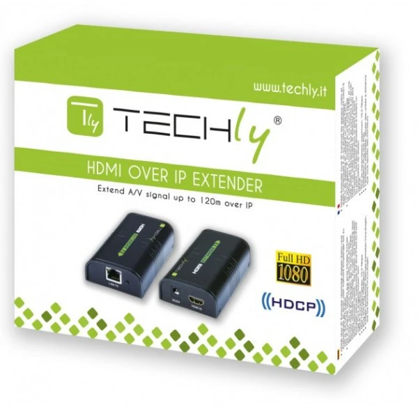 Techly IDATA EXTIP-373R vaizdo signalų daliklis HDMI