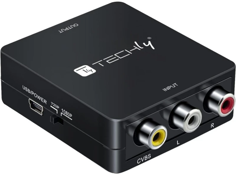 Techly RCA į HDMI signalų keitiklis