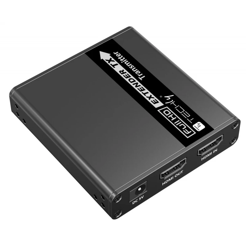 TECHLY HDMI Extender 1080p Real Time Cat6/6a/7 iki 70m EDID IR