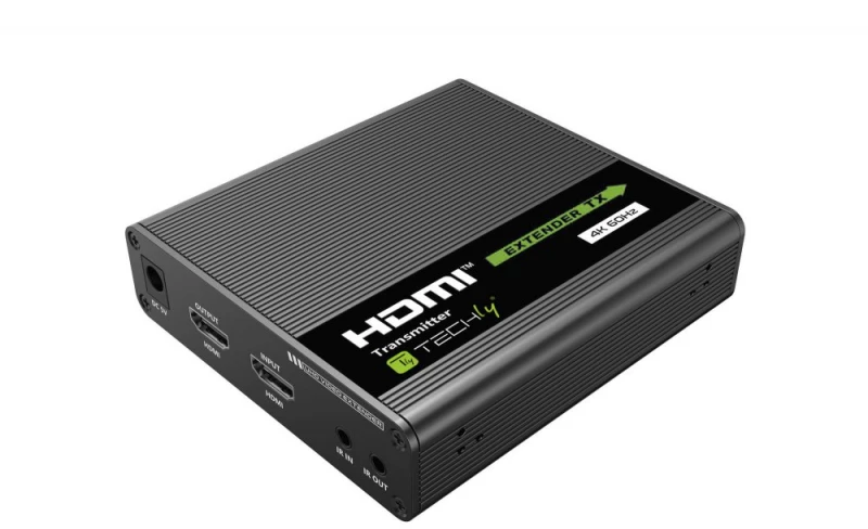 „Techly 109832“ HDMI ilgintuvas 4K UHD 60Hz 70m per Cat6/6A/7 susuktą porą, kaskadinis