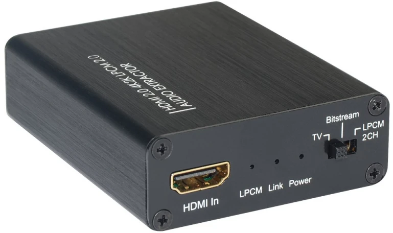Techly garso ekstraktorius su HDMI įvesties jungtimi
