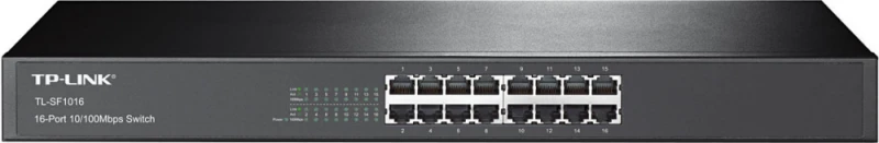 Šakotuvas TP-Link TL-SF1016 komutatorius, skirtas stovui, 16x10/100Mbps