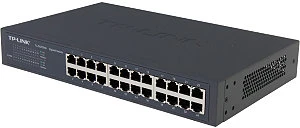 Šakotuvas TP-LINK 24 prievadų gigabito ECO komutatorius, 19 colių