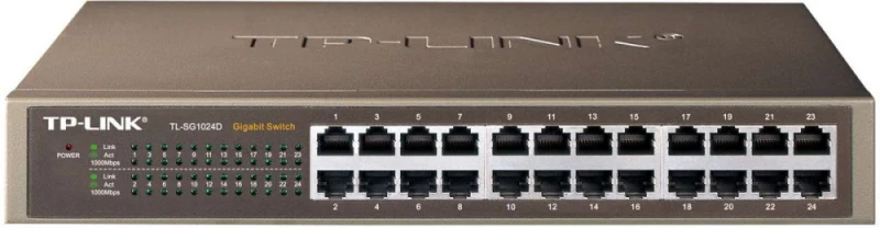 Šakotuvas TP-LINK 24 prievadų gigabito ECO komutatorius, 19 colių