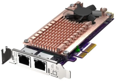 QNAP QM2-2P2G2T tinklo plokštė Vidinis Ethernet 2500 Mbit/s