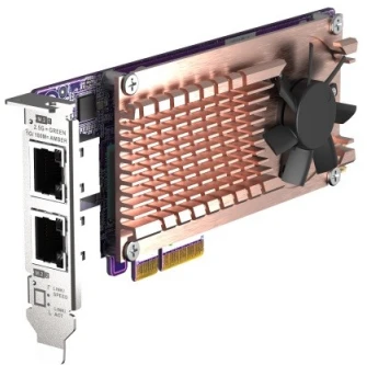 QNAP QM2-2P2G2T tinklo plokštė Vidinis Ethernet 2500 Mbit/s