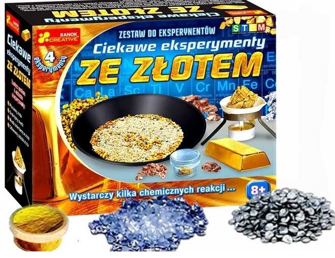 Ranok Įdomūs eksperimentai su auksu