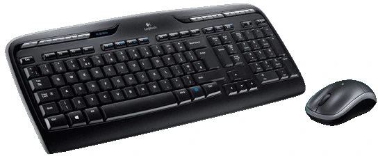 Belaidis klaviatūros ir pelės rinkinys Logitech MK330, US išdėstymas