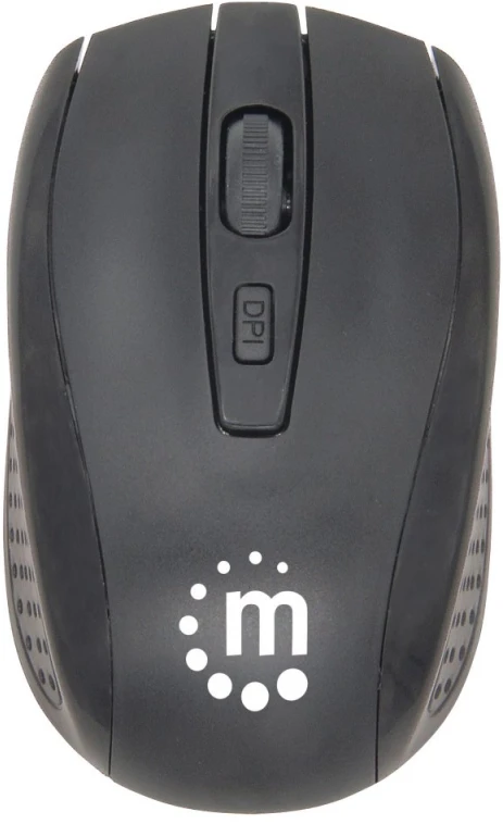 Intracom MANHATTAN Belaidė klaviatūra and Optical Pelė Set One 2.4GHz USB-Dongle Connection for Both Juodas (EN)