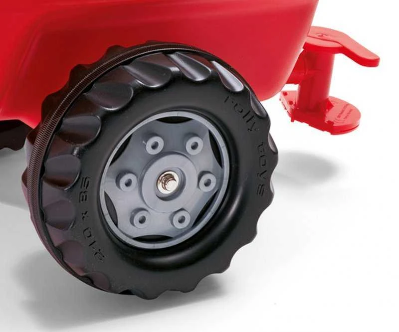 Rolly Toys „Roll Toys RollTrailer“ tanklaivio priekaba prie traktoriaus ugniagesių brigados 5L