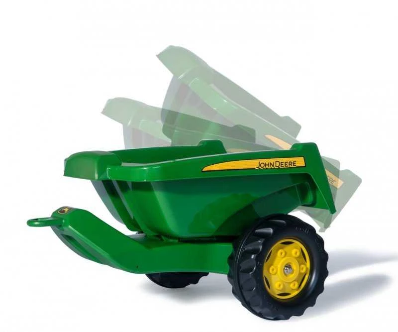 Rolly Toys Priekaba Rolly Kipper John Deere Žalia