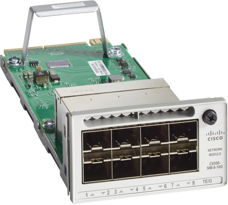 Šakotuvas CISCO Catalyst 9300 8 x 10GE tinklo modulio atsarginė dalis