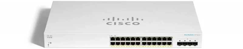 Šakotuvas Cisco CBS220 SMART 24-PORT GE POE - 4X1G SFP