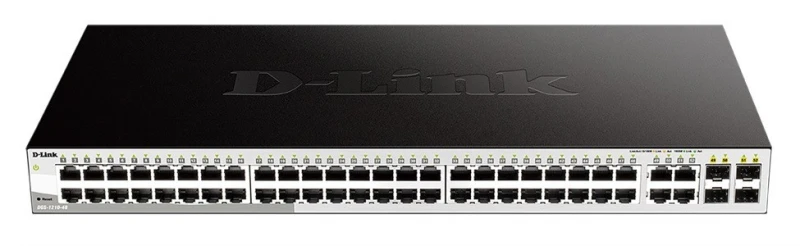 Šakotuvas D-LINK 48-Port Layer2 Smart Managed Gigabit Switch dlink žalias 3.0 44x 10/100/1000Mbit/s TP RJ-45 Port4x Combo 10/100/1000Mbit/s