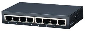 Šakotuvas „Intellinet 523318“ komutatorius 8x RJ45 10/100Mbps, metalinis, su jungtimi
