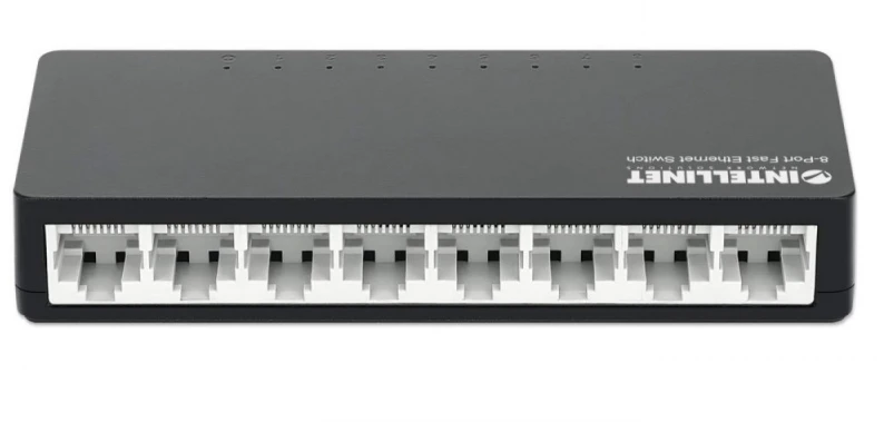 Šakotuvas Intellinet 561730 Switch 8p Fast Ethernet, darbalaukis