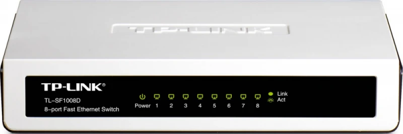 Šakotuvas TP-LINK 8 prievadų 10/100 Mbps komutatorius darbalaukio