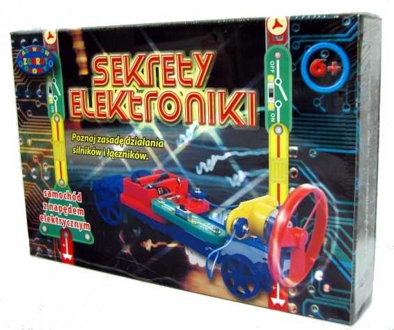 Mokomasis rinkinys – Elektronikos paslaptys – elektromobilis – Dromader 87291