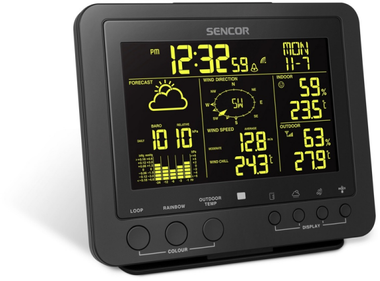 Profesionali meteorologinė stotis Sencor SWS 9700