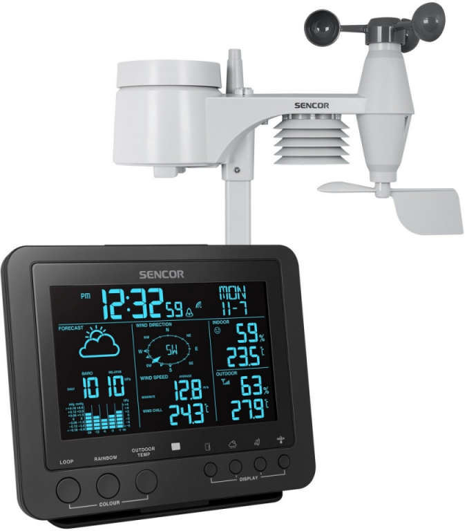 Profesionali meteorologinė stotis Sencor SWS 9700