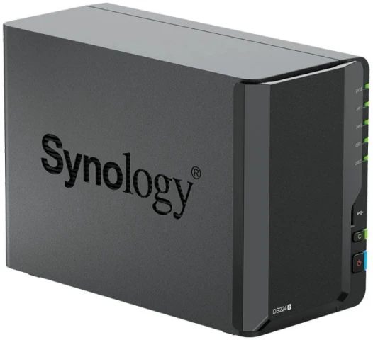 Serveris DS224+ SYNOLOGY NAS STORAGE TOWER 2BAY | Be HDD | Be RAM