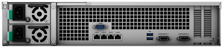 Serveris SYNOLOGY RS3621RPxs 12-bay NAS-RackStation D-1531 6-branduolių 2.2GHz 8GB DDR4 2xUSB 3.2 4xRJ-45 2xExpansion jungtys