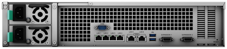 Serveris SYNOLOGY RS3621xs+ 12-bay NAS-RackStation D-1541 8-core 2.1GHz 8GB DDR4 2xUSB 3.2 Gen 4xRJ-45 2x10GbE RJ-45 2xExpansion jungtys
