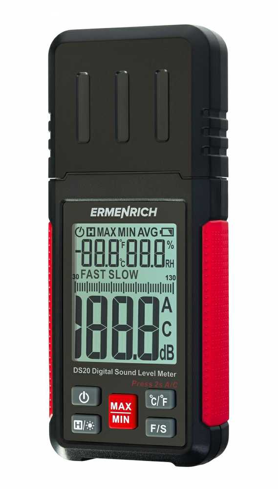 Ermenrich Seek DS20 skaitmeninis garso lygio matuoklis