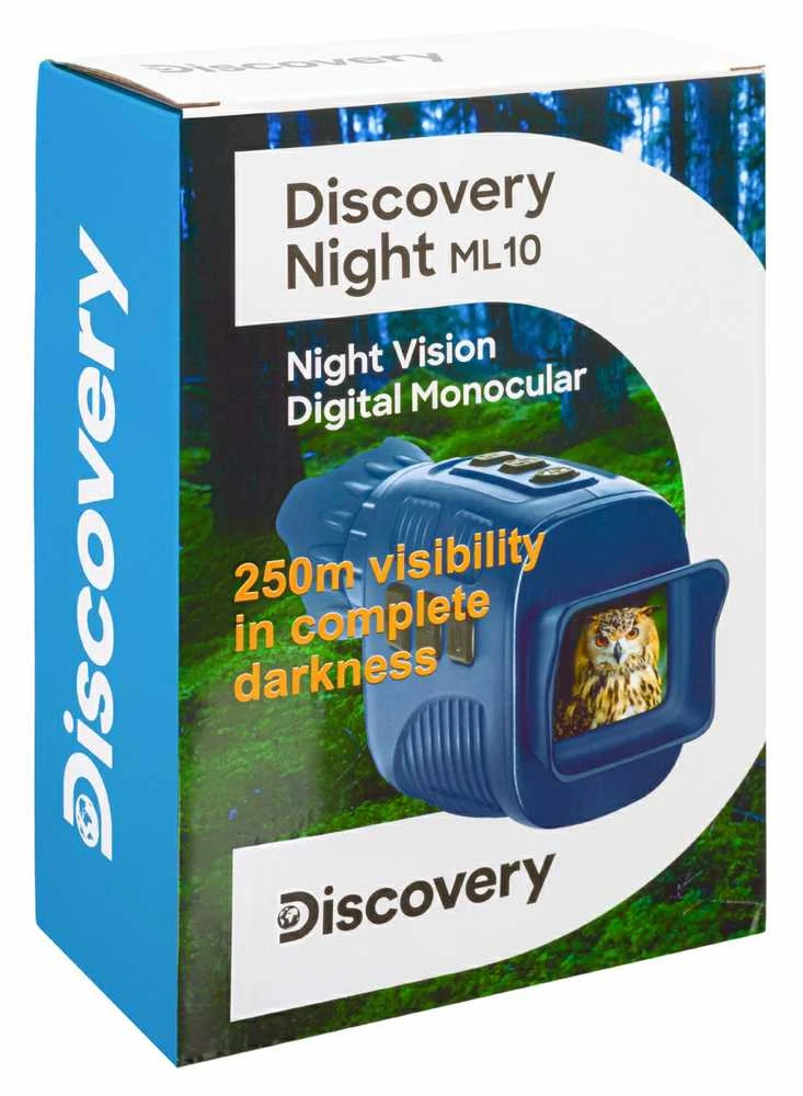 Žiūronai Levenhuk Discovery Night ML10 skaitmeninis naktinio matymo monokuliaras su trikoju