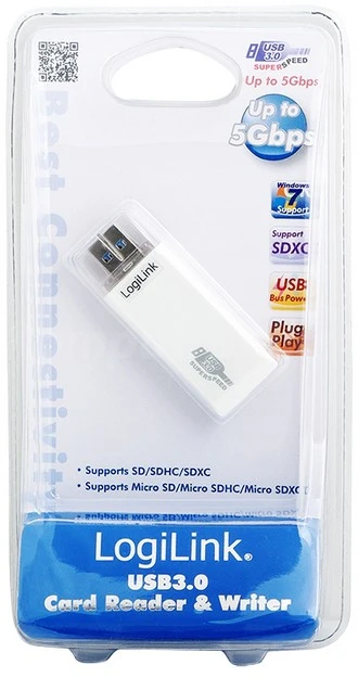 LOGILINK CR0034A LOGILINK – kortelių skaitytuvas USB 3.0