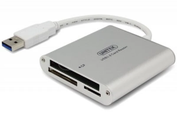 UNITEK Y-9313 Unitek USB3.0 su Multi-In-One Aliuminio kortelių skaitytuvu Y-9313