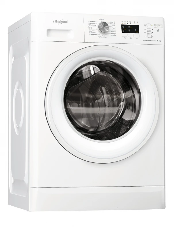 Priekinio Pakrovimo Skalbimo Mašina - Whirlpool 6 Kg 1200 Aps./min, Balta