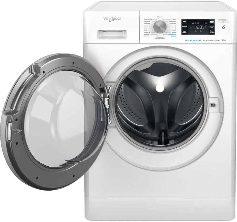 Laisvai pastatoma skalbimo mašina Whirlpool FFB 9258 SV EN 9kg, 1200 aps./min, baltas