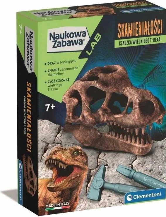 Archeologinis rinkinys Clementoni Scientific T-Rex kaukolė