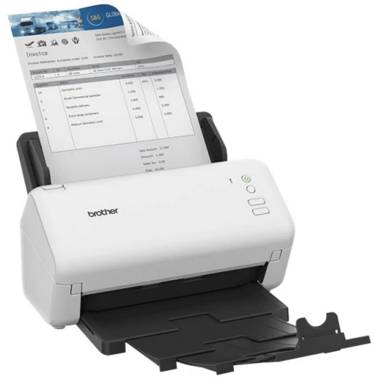 Skeneris BROTHER ADS-4100 DOCUMENT SCANNER, A4, DUPLEX, USB, 35PPM