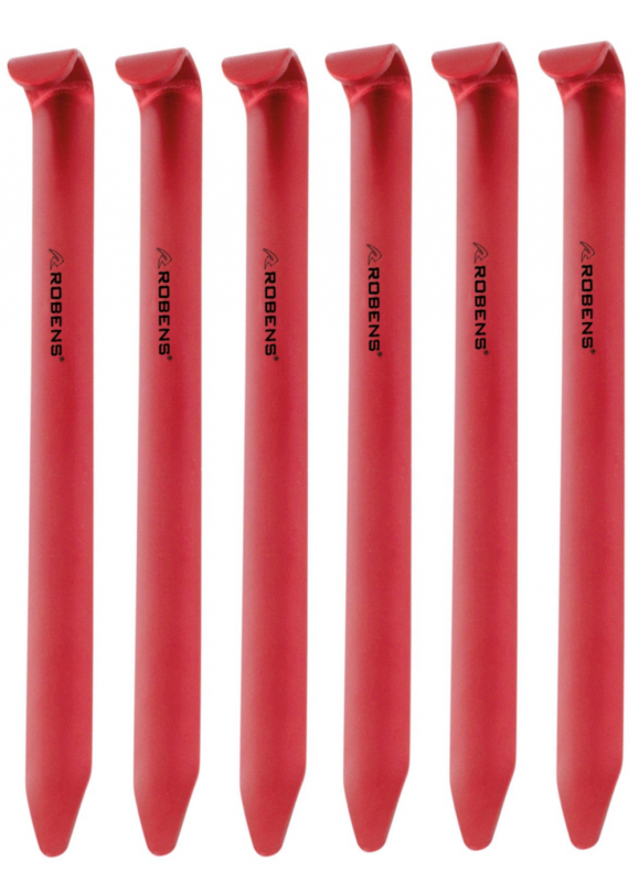 Robens Ultralite U-Stake, palapinės kuoliukai, 18cm, 6vnt