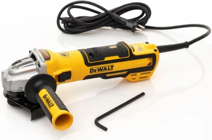 DEWALT kampinis šlifuoklis DWE4357 1700W 125mm