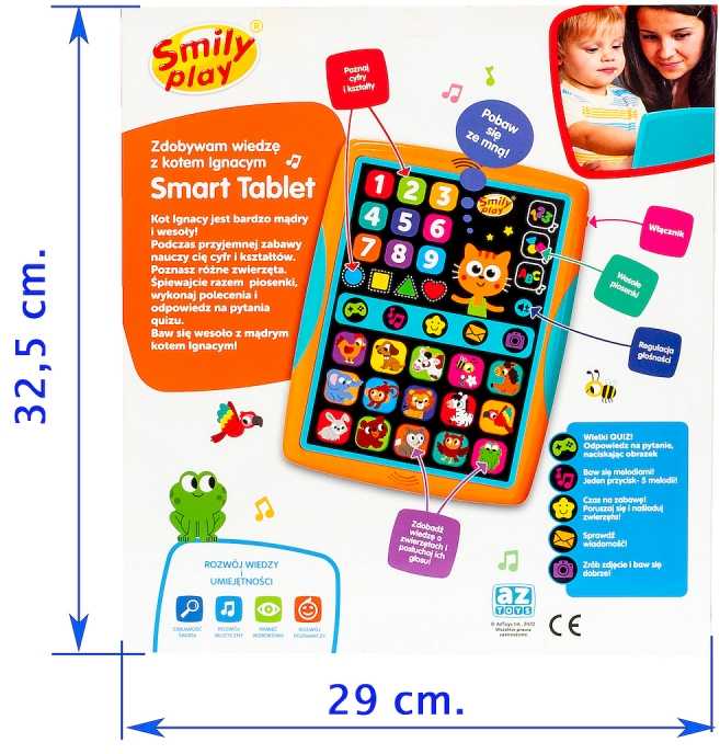 Smily Play Išmanusis planšetinis kompiuteris Gaunu žinių SmilyPl SP98276 82764