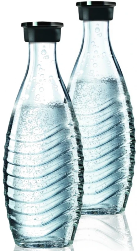 SodaStream DuoPack stiklinis grafinas (2 x 0,6 l stikliniai grafinai)