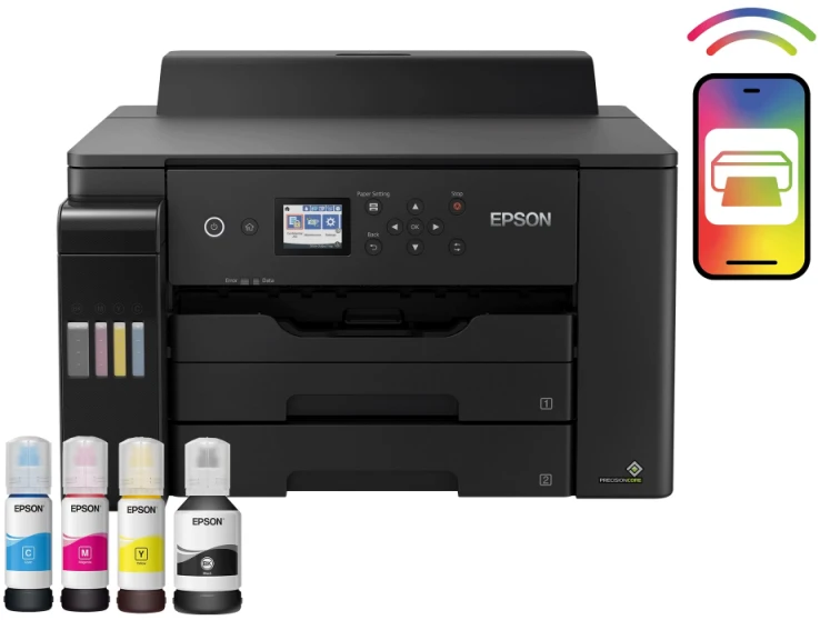Spalvotas spausdintuvas Epson EcoTank L11160 A3+, Wi-Fi